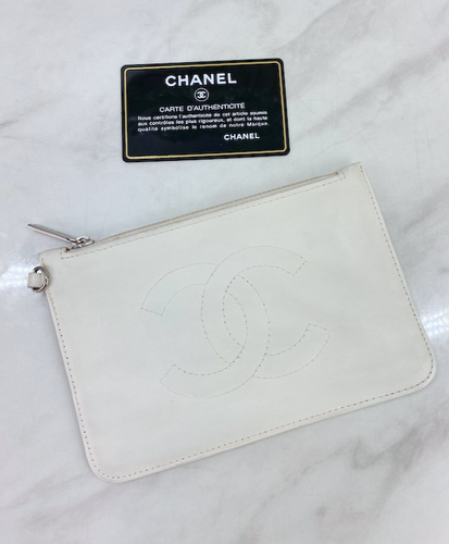 CHANEL ZIP POUCH SMALL