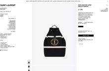 YSL RIVE GAUCHE SLING BAG / BACKPACK