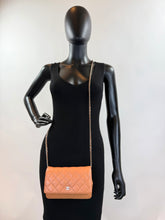 CHANEL CALSSIC CAVIAR QUILTED WOC IN COGNAC