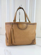 GUCCI MICROGUSSISSIMA BROGUE DUILIO TOTE LARGE