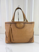 GUCCI MICROGUSSISSIMA BROGUE DUILIO TOTE LARGE