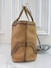 GUCCI MICROGUSSISSIMA BROGUE DUILIO TOTE LARGE