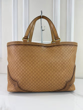 GUCCI MICROGUSSISSIMA BROGUE DUILIO TOTE LARGE