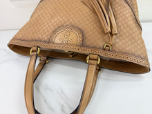 GUCCI MICROGUSSISSIMA BROGUE DUILIO TOTE LARGE