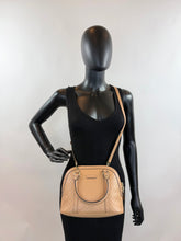 GUCCI MICROGUSSISSIMA MINI DOME BAG IN TAN