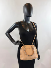 GUCCI MICROGUSSISSIMA MINI DOME BAG IN TAN