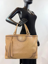 GUCCI MICROGUSSISSIMA BROGUE DUILIO TOTE LARGE