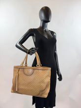 GUCCI MICROGUSSISSIMA BROGUE DUILIO TOTE LARGE