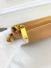 YSL RIVE GAUCHE ZIP POUCH CALFSKIN