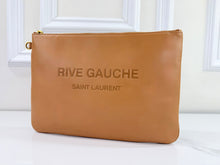 YSL RIVE GAUCHE ZIP POUCH CALFSKIN