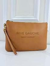 YSL RIVE GAUCHE ZIP POUCH CALFSKIN