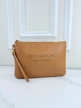 YSL RIVE GAUCHE ZIP POUCH CALFSKIN