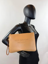 YSL RIVE GAUCHE ZIP POUCH CALFSKIN