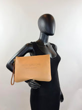 YSL RIVE GAUCHE ZIP POUCH CALFSKIN