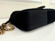GUCCI MARMONT VELVET MARQUIS CRYSTAL IN BLACK