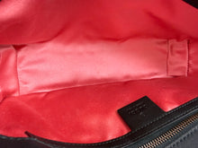 GUCCI MARMONT VELVET MARQUIS CRYSTAL IN BLACK