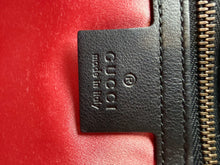 GUCCI MARMONT VELVET MARQUIS CRYSTAL IN BLACK