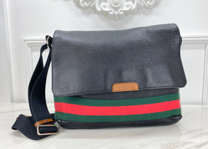 GUCCI SIGNATURE WEB MESSENGER (LARGE)