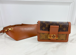 LOUIS VUITTON REVERSE DAUPHINE BUM BAG / CROSSBODY