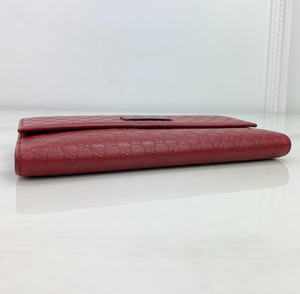 GUCCI GUCCISSIMA WALLET RED