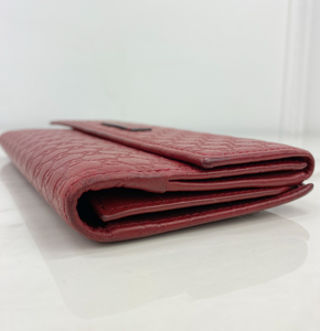 GUCCI GUCCISSIMA WALLET RED