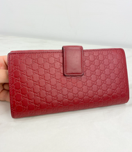 GUCCI GUCCISSIMA WALLET RED