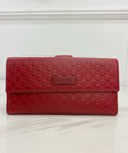 GUCCI GUCCISSIMA WALLET RED