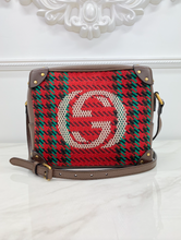 GUCCI HOUNDSTOOTH BOXY TRUNK CROSSBODY