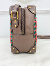 GUCCI HOUNDSTOOTH BOXY TRUNK CROSSBODY