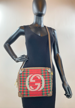 GUCCI HOUNDSTOOTH BOXY TRUNK CROSSBODY