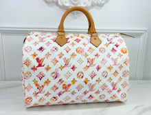 LOUIS VUITTON SPEEDY 35 WATERCOLOR AQUARELLE