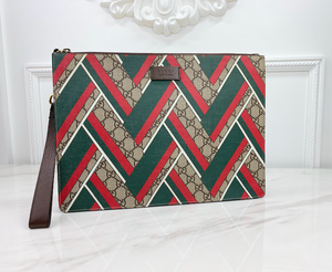 GUCCI XL ACERO CLUTCH