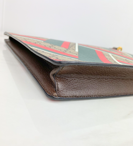 GUCCI XL ACERO CLUTCH