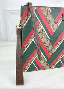 GUCCI XL ACERO CLUTCH