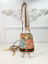 GUCCI OPHIDIA WATER FLORAL BUCKET BAG LIMITED EDITION