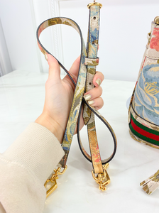 GUCCI OPHIDIA WATER FLORAL BUCKET BAG LIMITED EDITION