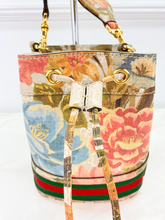 GUCCI OPHIDIA WATER FLORAL BUCKET BAG LIMITED EDITION