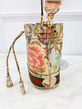 GUCCI OPHIDIA WATER FLORAL BUCKET BAG LIMITED EDITION