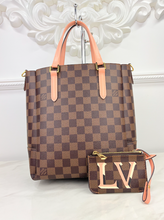 LOUIS VUITTON DAMIER EBENE BELMONT PM (PINK)