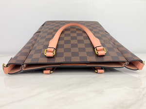 LOUIS VUITTON DAMIER EBENE BELMONT PM (PINK)