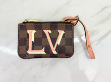 LOUIS VUITTON DAMIER EBENE BELMONT PM (PINK)