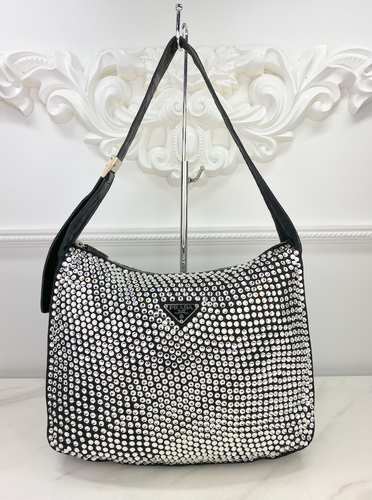 PRADA FULL RHINESTONE HOBO