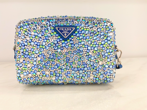 PRADA CRYSTAL WRISTLET (BLUE)