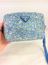 PRADA CRYSTAL WRISTLET (BLUE)