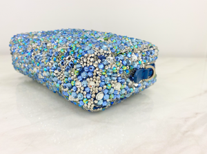 PRADA CRYSTAL WRISTLET (BLUE)