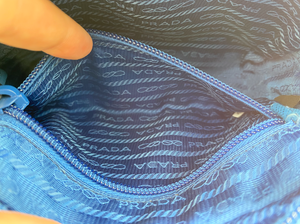 PRADA CRYSTAL WRISTLET (BLUE)