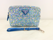 PRADA CRYSTAL WRISTLET (BLUE)
