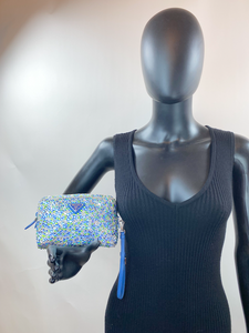 PRADA CRYSTAL WRISTLET (BLUE)