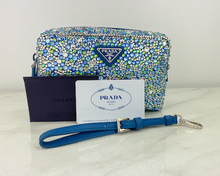 PRADA CRYSTAL WRISTLET (BLUE)