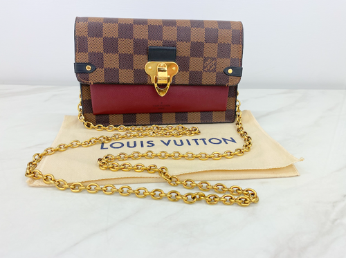 LOUIS VUITTON VAVIN CHAIN WALLET DE